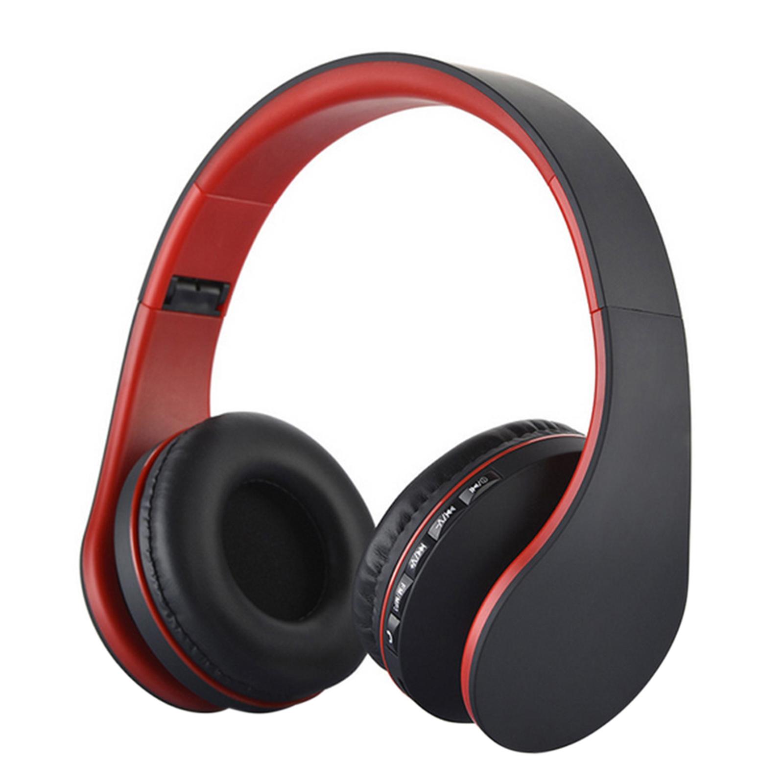 Tai nghe âm thanh nổi BT không dây Over-Ear / On-Ear Radio FM Radio 3.5mm Aux In Earphone với Giảm tiếng ồn
