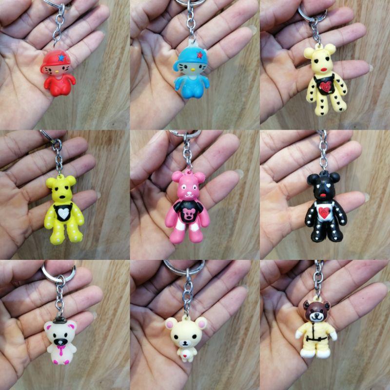 MÓC KHÓA SILICON SIÊU CUTE NHIỀU HÌNH