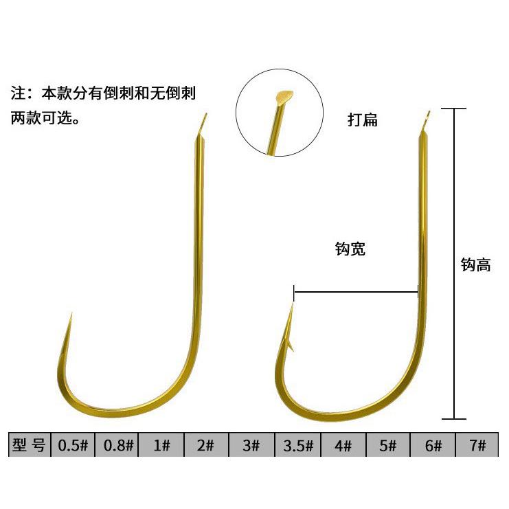 Lưỡi câu Diếc Rô Không Ngạnh Siêu Cứng , Lưỡi Câu Rô Diếc