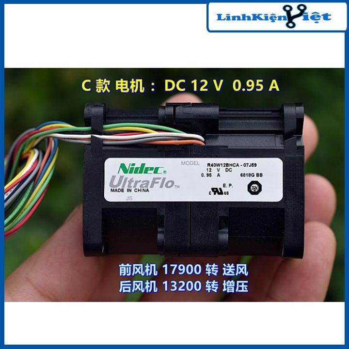 Quạt tản nhiệt 4056 DC 12V 0.95A siêu khỏe