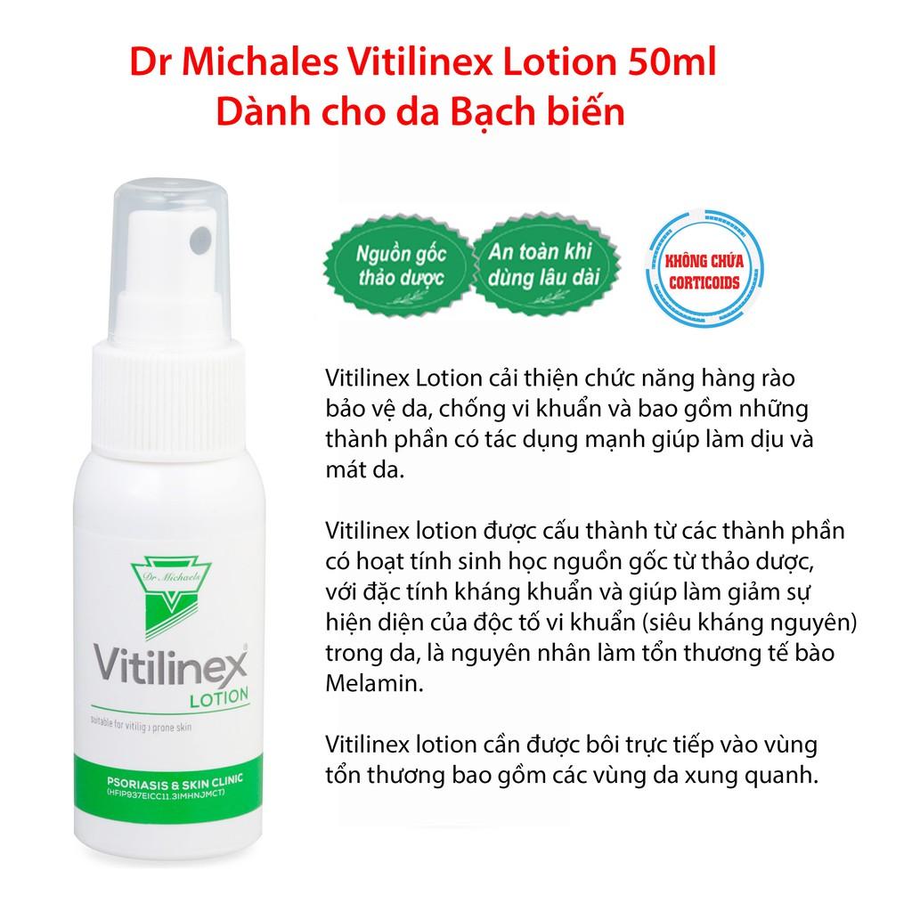 Lotion dành cho bệnh Bạch Biến DR MICHAELS VITILINEX LOTION