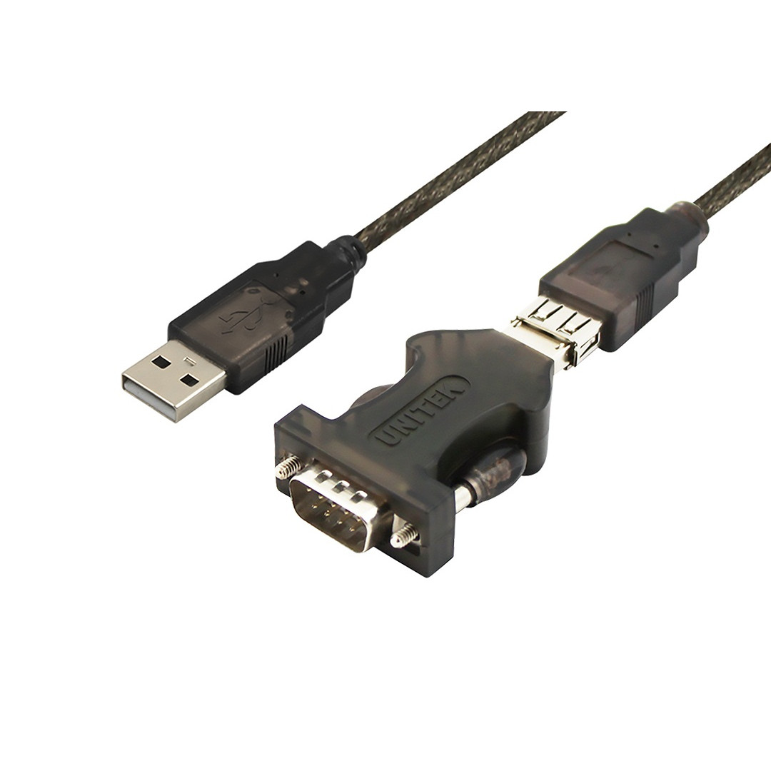 CÁP USB NỐI DÀI 1.1 + ĐẦU ĐỔI USB To VGA UNITEK (Y-109)  - HÀNG CHÍNH HÃNG