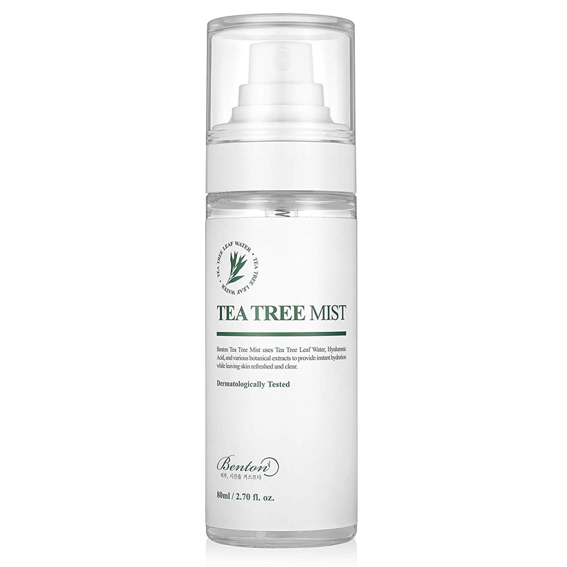 Xịt khoáng dưỡng da ngăn ngừa mụn, giảm kích ứng Benton Teatree Mist 80ml