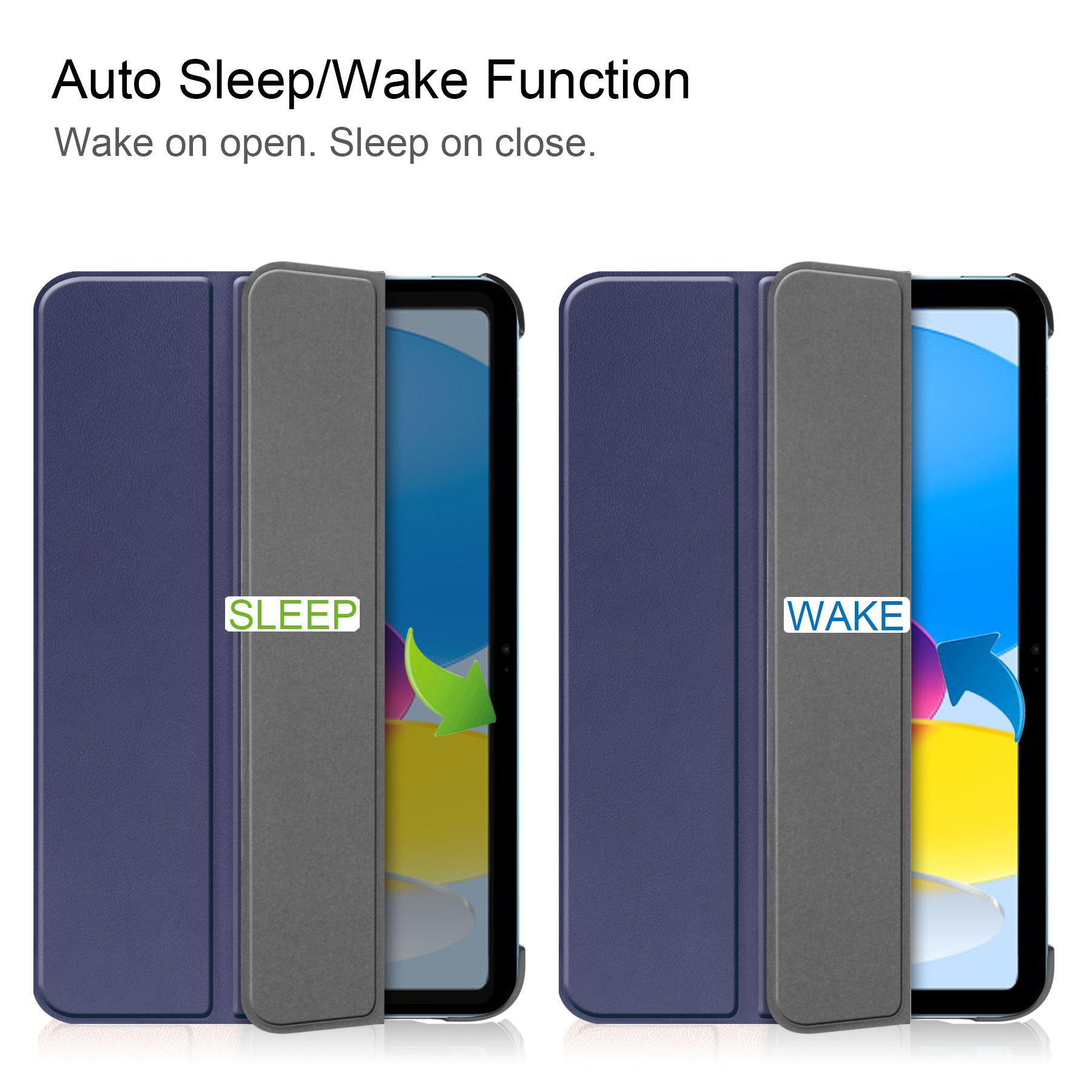 Bao Da Dành Cho Ipaad Gen 10 10.9 Inch 2022 Máy Tính Bảng Smart Cover
