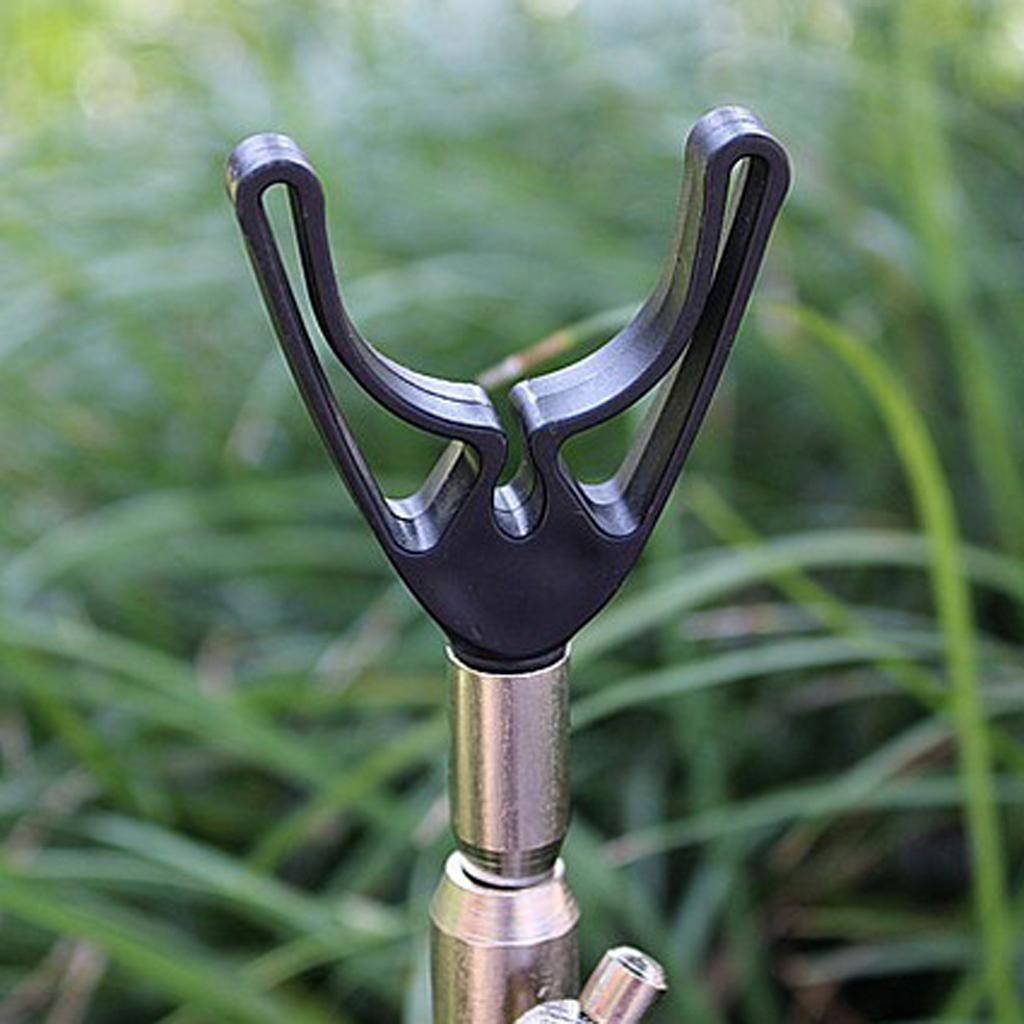 4pcs Fishing Rod Butt Rests for Carp Fishing Rod Pod Bank Sticks Buzz Bars
