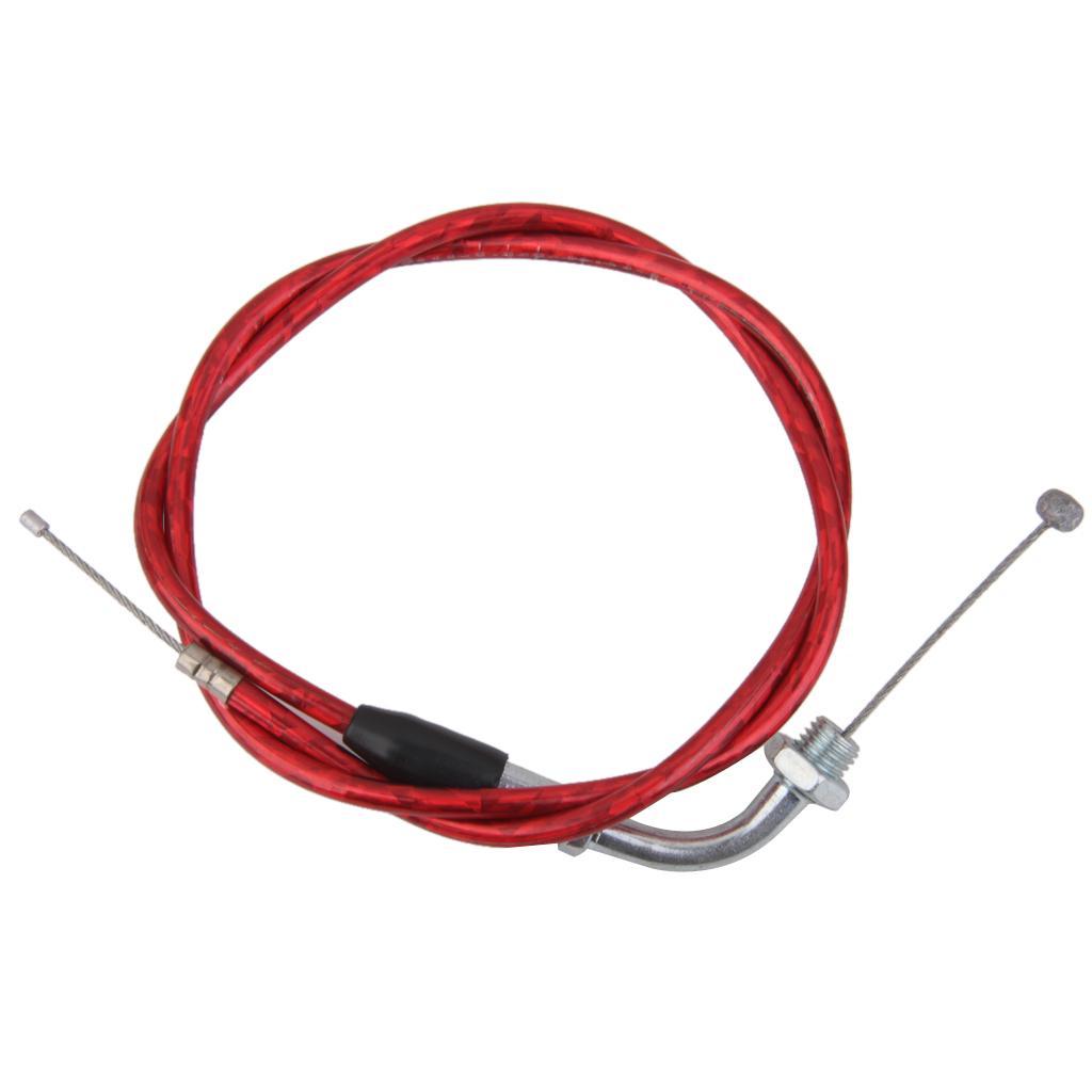RED  BIKE THROTTLE  CABLE 110cc 125cc 140cc