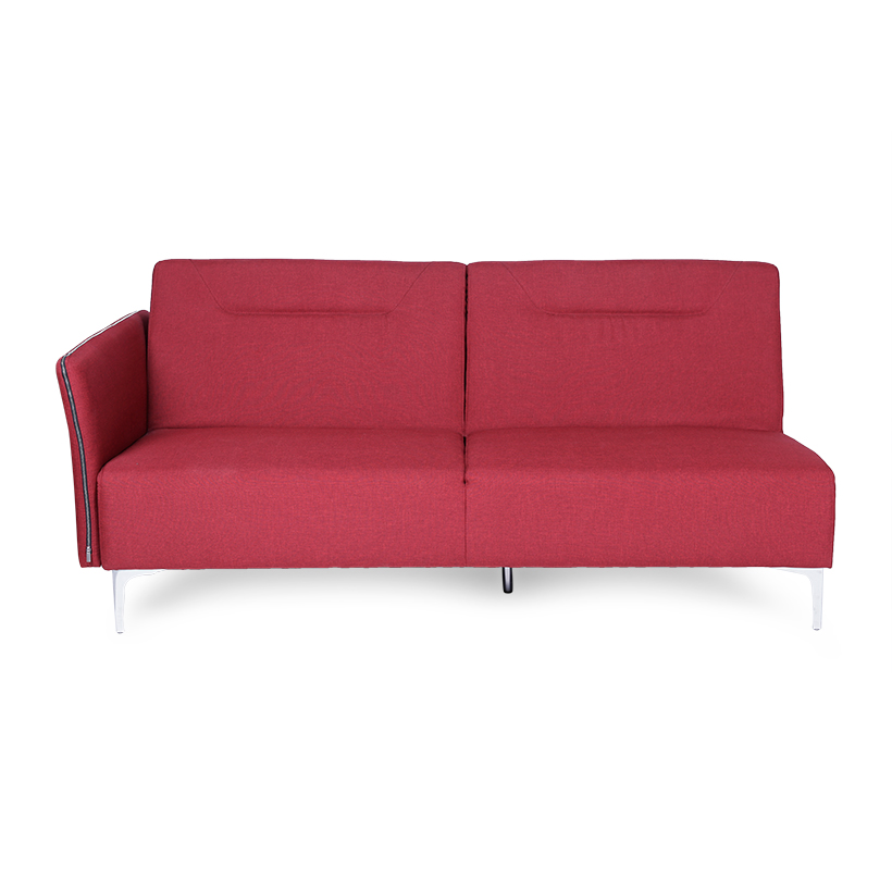 Sofa Vải Chữ L Góc Trái Juno Brett 290 x 160 x 89 cm (Đỏ)