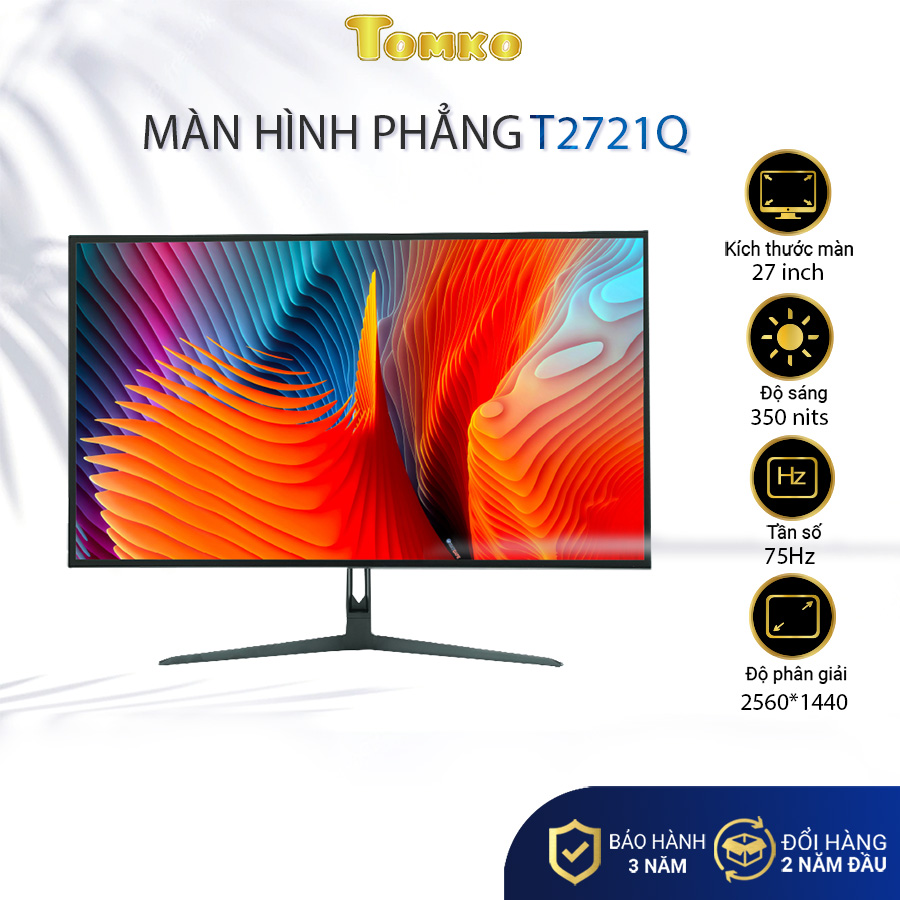 Màn Hình Máy Tính Gaming T2721Q 27 Inch –  Tấm nền IPS Tần số quét 75HZ- Hàng chính hãng