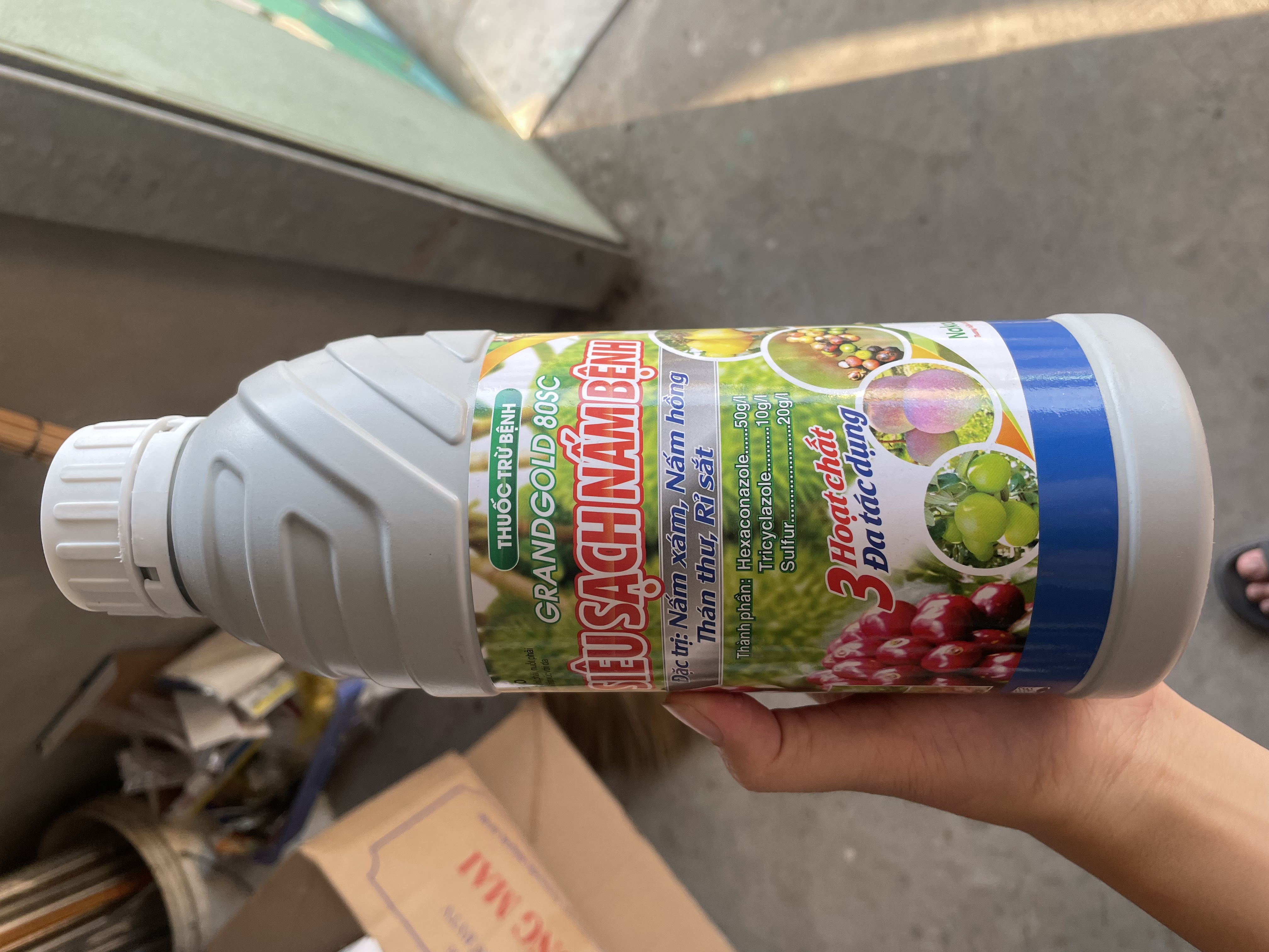 SIÊU SẠCH NẤM BỆNH Grandgold 80SC 1 lít