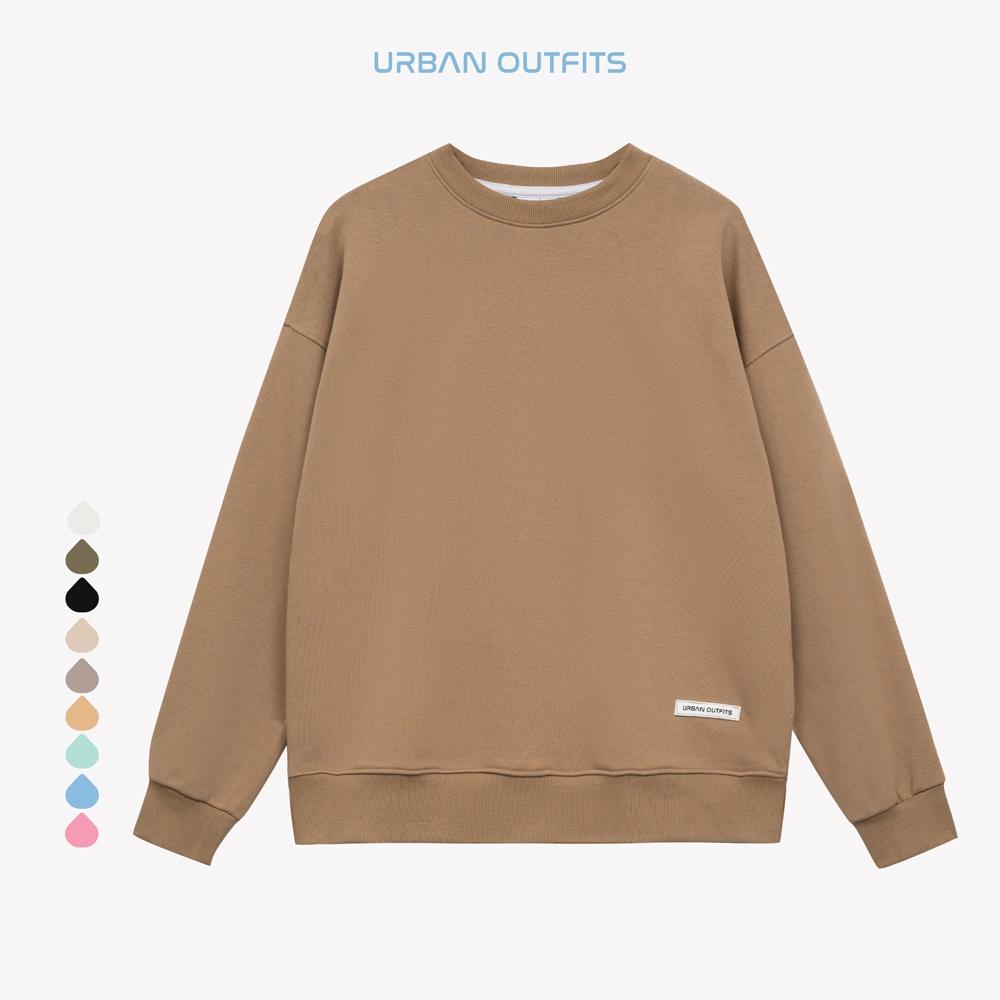 Áo Sweater Form Rộng URBAN OUTFITS Kiểu Trơn SWO100 ver 2.0 Thun Cotton French Terry 350GSM Local Brand