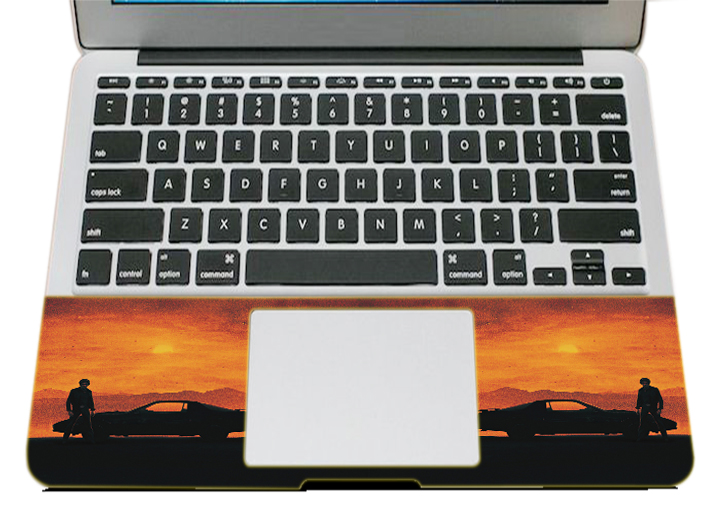 Mẫu Dán Trang Trí Dành Cho Macbook Mặt Ngoài + Lót Tay Mac - 244