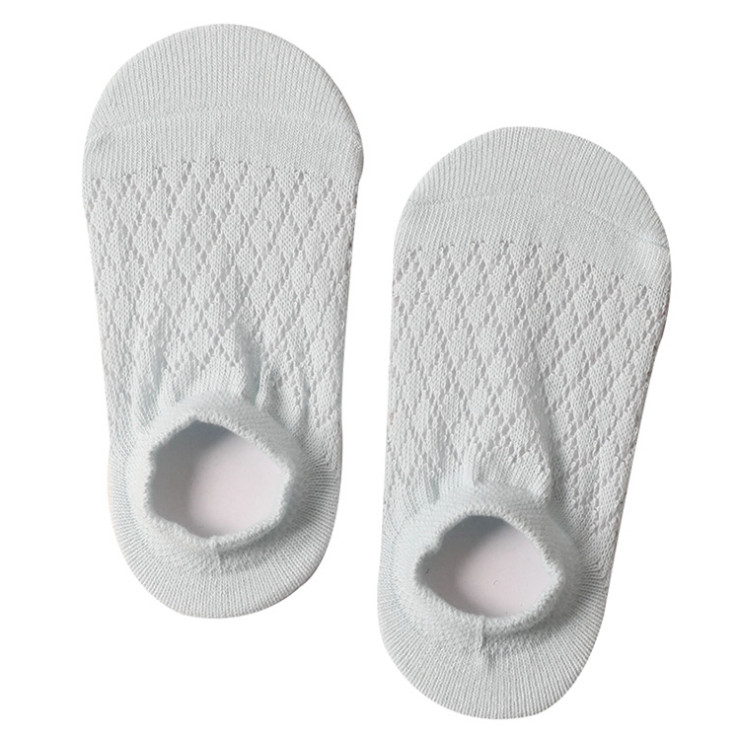 Set 5 Tất Lưới Em Bé Co Dãn Không Xù Lông Size M
