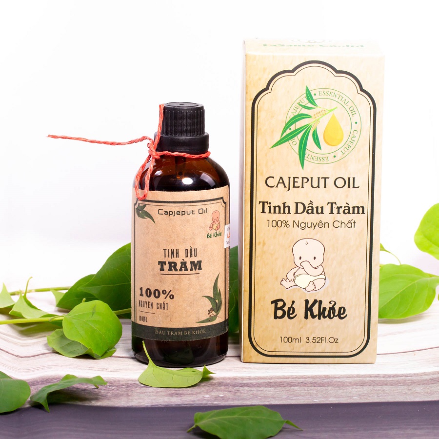 Combo 3 Dầu Tràm Bé Khỏe 50ml Nguyên Chất Cao Cấp Thơm lâu dịu nhẹ