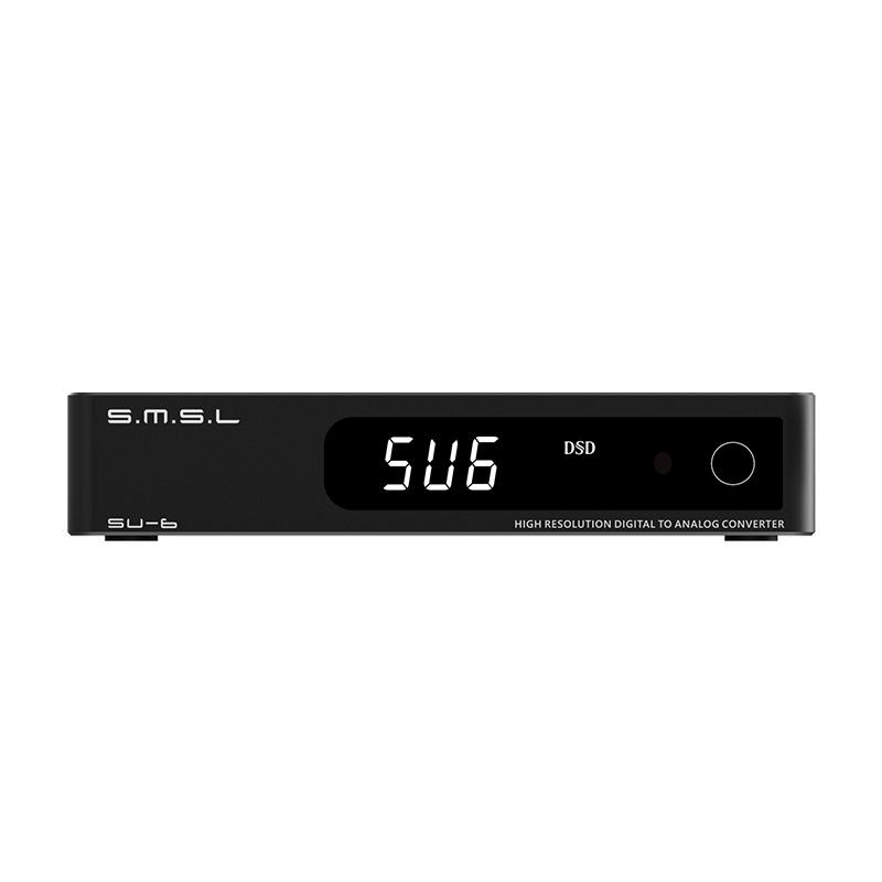 Bộ giải mã SMSL SU-6 ES9038Q2M OPA1612*4 32Bit/768kHz DSD512 Bluetooth 5.0 SU6 Máy tính để bàn Mini DAC có điều khiển từ xa