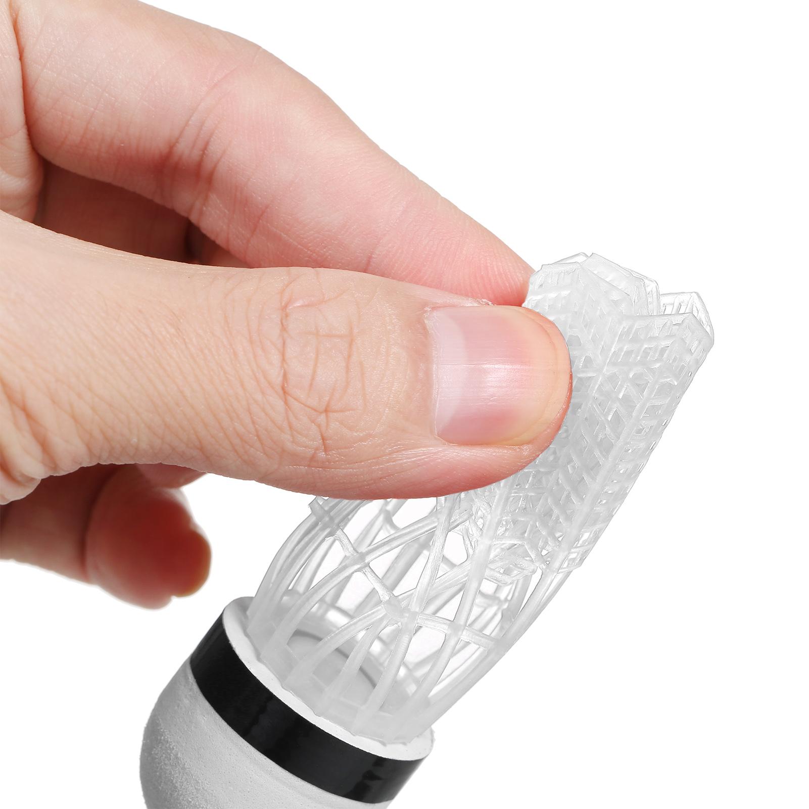 12pcs Nylon Shuttlecock Durable Plastic Badminton Shuttlecock Indoor Outdoor Sport Badminton Ball Windproof Shuttlecock
