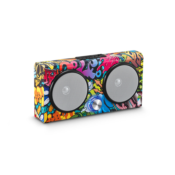 Loa bluetooth 4.2 thiết kế Graffiti độc đáo Actto BTS-20 - Hàng chính hãng