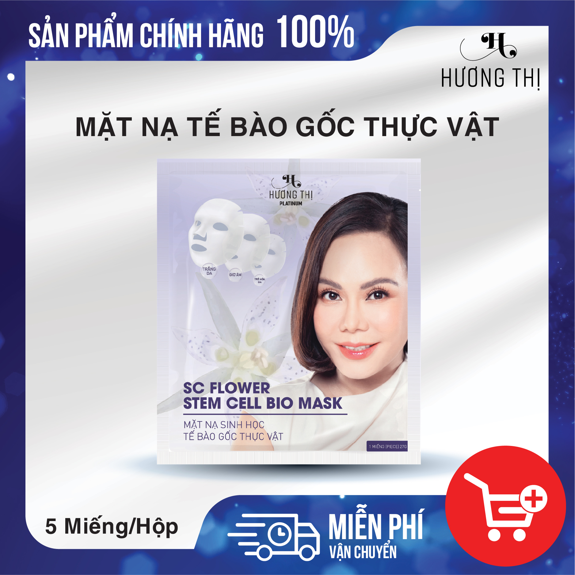 Mặt Nạ Tế Bào Gốc Hương Thị