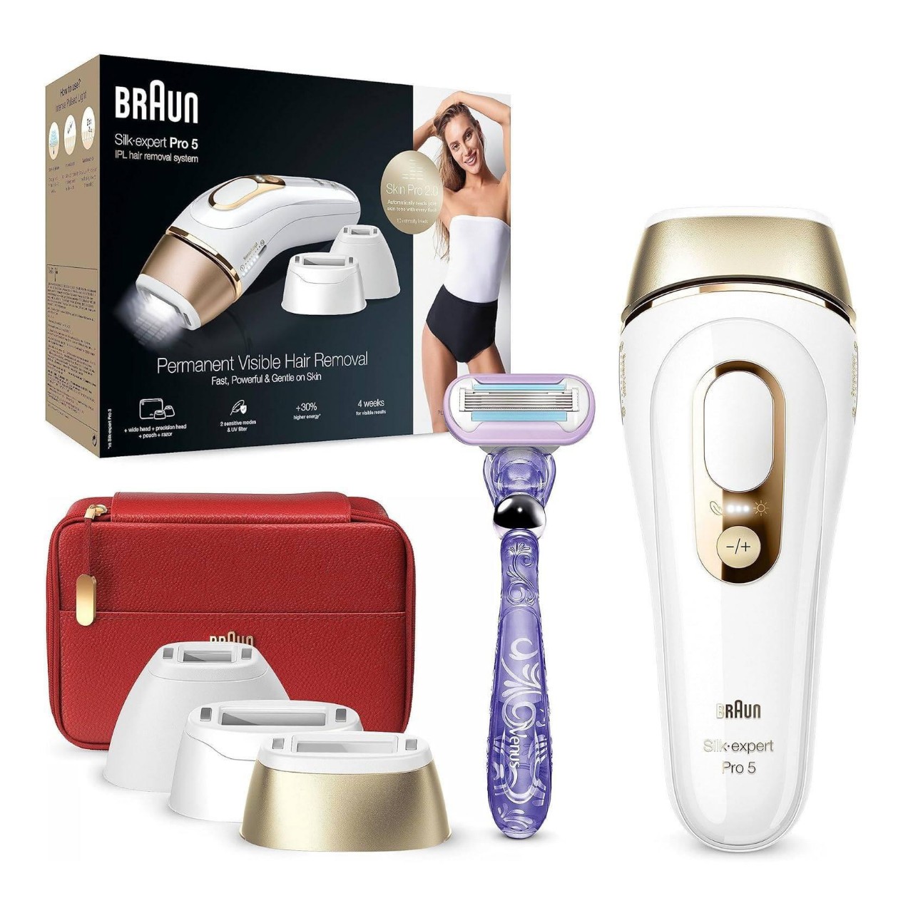 MÁY TRIỆT LÔNG BRAUN SILK-EXPERT PRO 5 - PL5267 Hàng chính hãng
