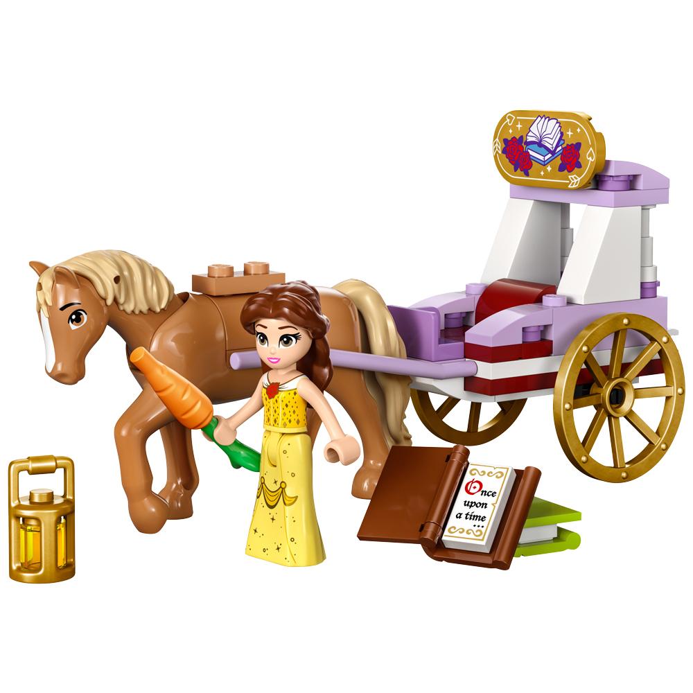 Đồ Chơi Lắp Ráp Cỗ Xe Ngựa Phiêu Lưu Của Belle - Belle's Storytime Horse Carriage - Lego Disney Princess 43233 (62 Mảnh Ghép)