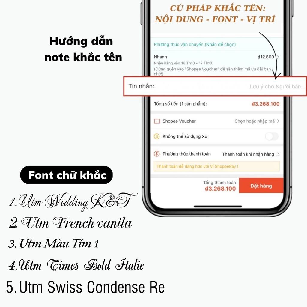 Bút Ký Tên, Viết Kí Dạ Bi Khắc Chữ Theo Yêu Cầu Asprire LDB3B - Ngòi 0.5mm, Quà Tặng Sếp, Đồng Nghiệp, Thầy Cô