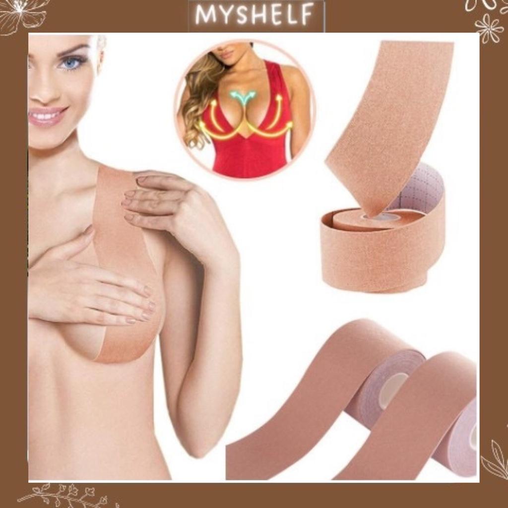 M102. Cuộn dán ngực nữ, miếng dán nâng ngực thay thế áo ngực không dây siêu hot trend