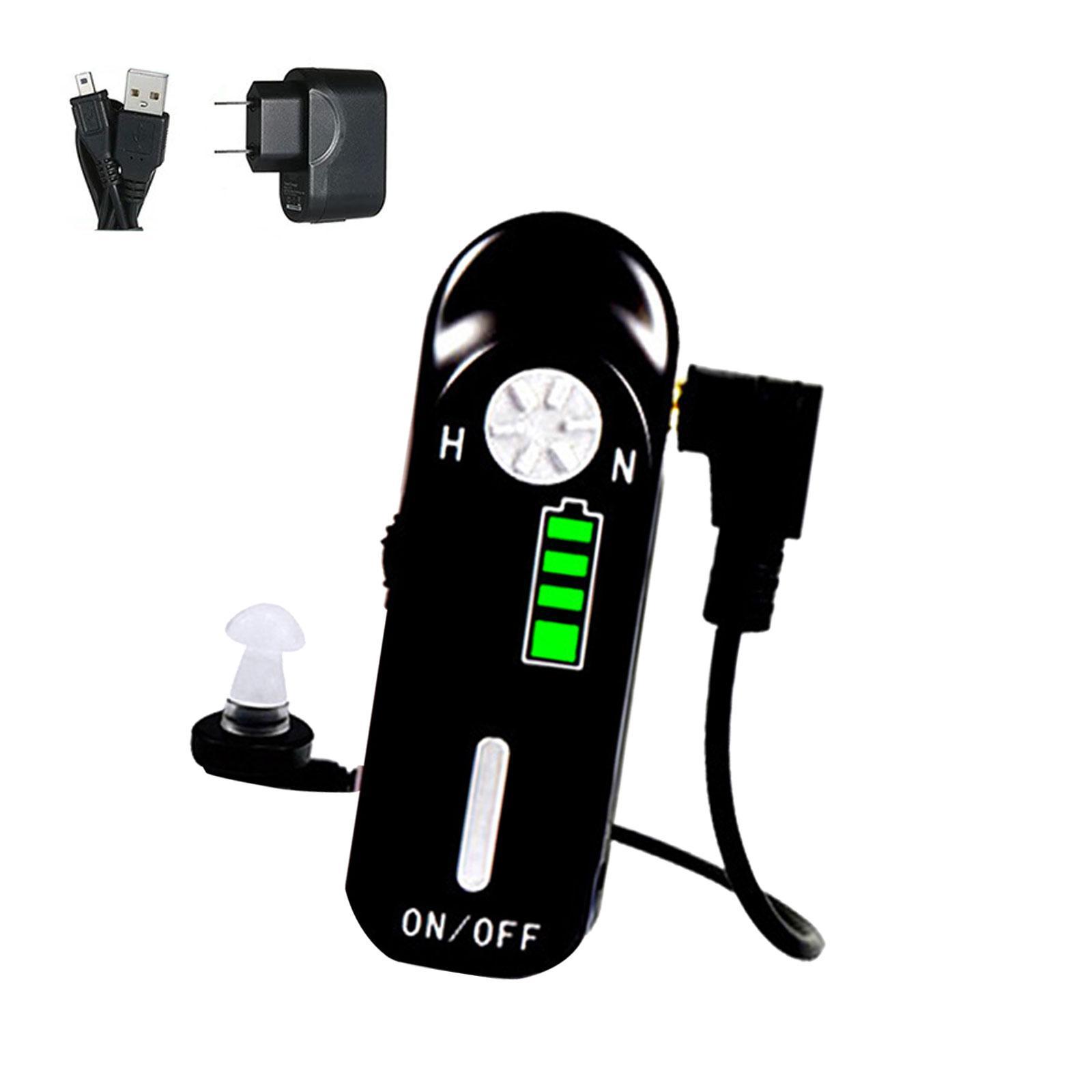 Personal voice Amplifier Pocket Hearing Devices for Noisy Environment Senior