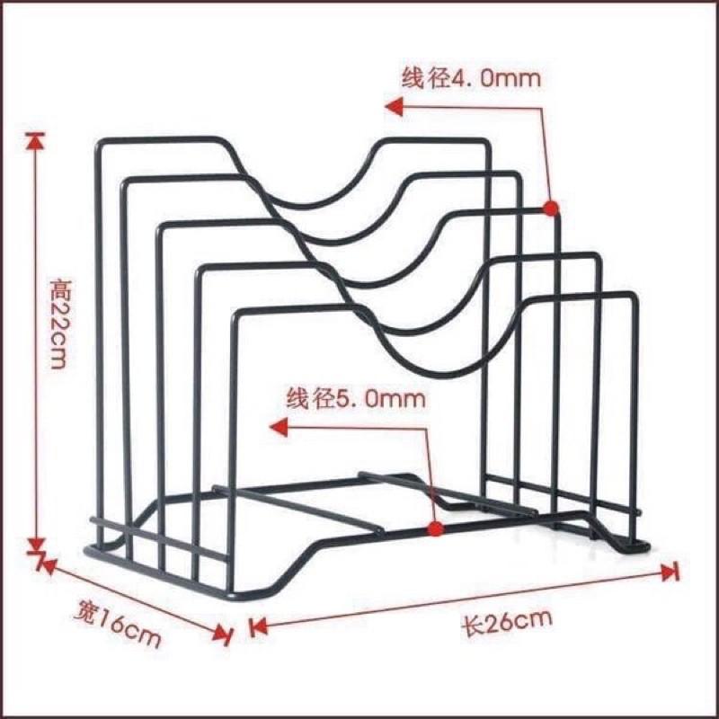 Kệ dao thớt đa năng thép đen hàng đẹp