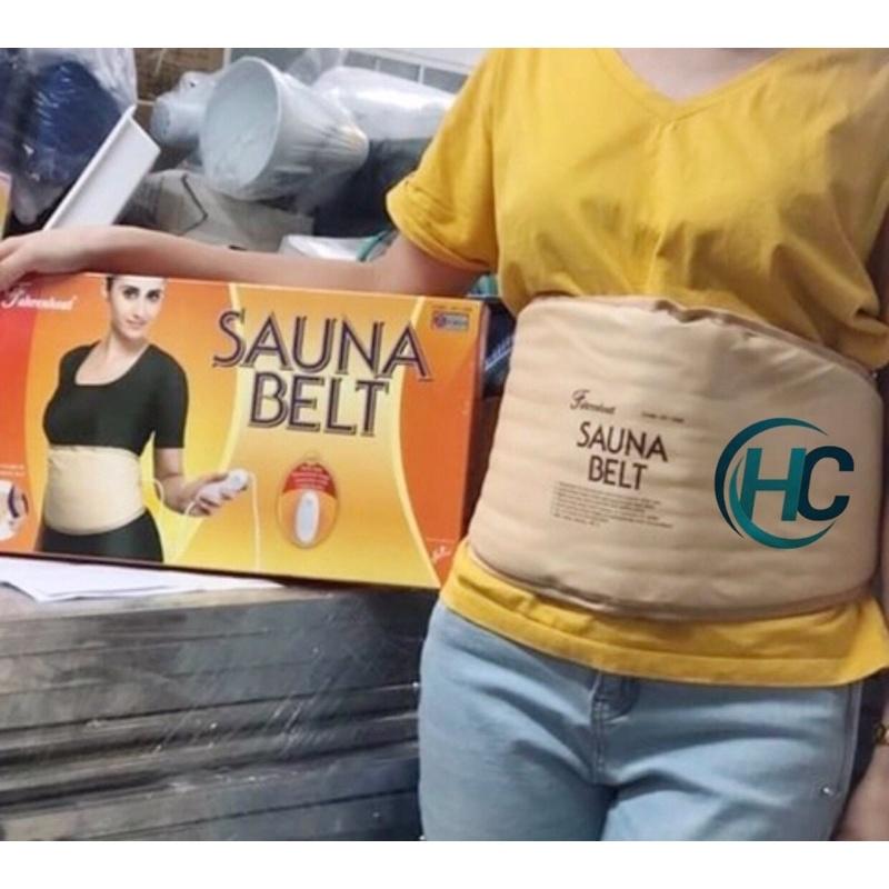Đai quấn nóng giảm mỡ bụng Sauna Belt
