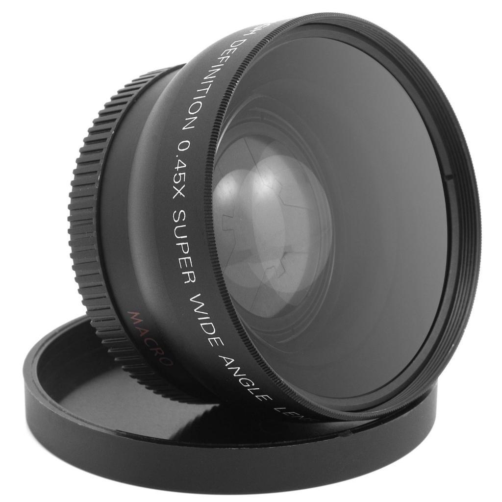 55mm Macro Wide Angle Lens 0.45X HD for DSLR A230 A350 A300 A330 A500 A700