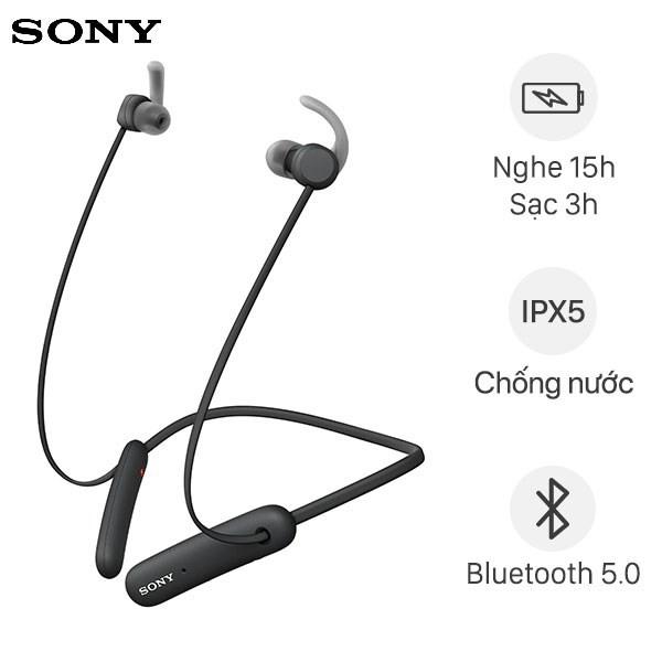 Tai Nghe Nhét Tai Bluetooth Sony WI-SP510 - Hàng chính hãng