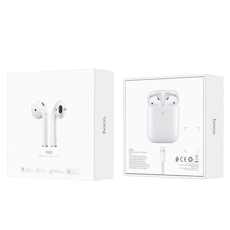 Tai nghe buletooth Hoco EF02  -tai nghe không dây true wireless thể thao siêu bass kèm mic - hàng chính hãng