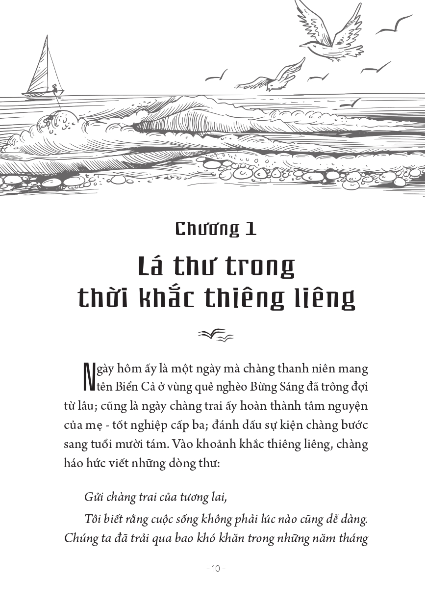 Sách Biển Cả đi tìm Tự Do - Bùi Thế Dũng - Văn học Lãng Mạn