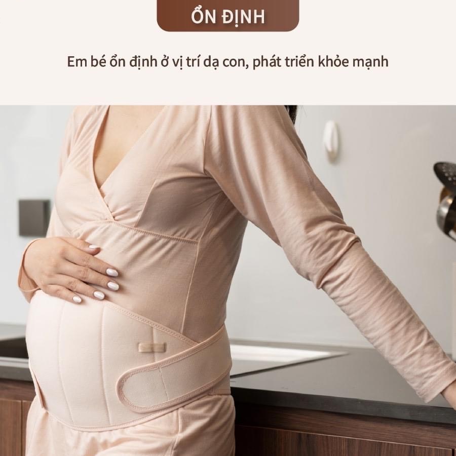 Đai Đỡ Bụng Bầu 2 Trong 1 Cho Mẹ Bầu Và Sau Sinh - Thương Hiệu Mothersbaby Hàn quốc