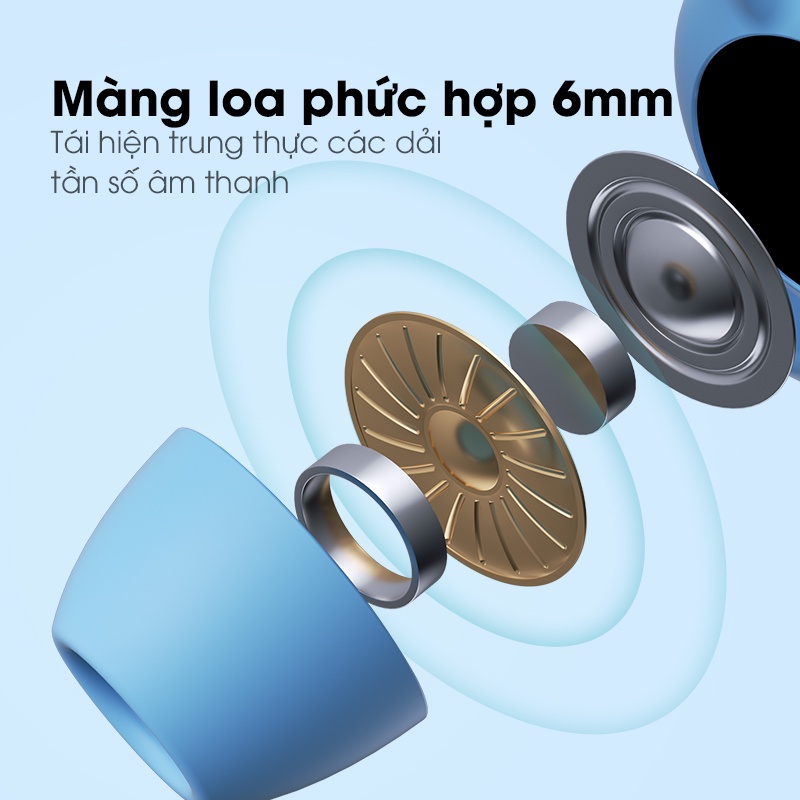 Tai Nghe Có Dây ACOME ASE01 Thiết Kế In Ear Đàm Thoại Sắc Nét Điều Khiển Đa Năng - Hàng Chính Hãng