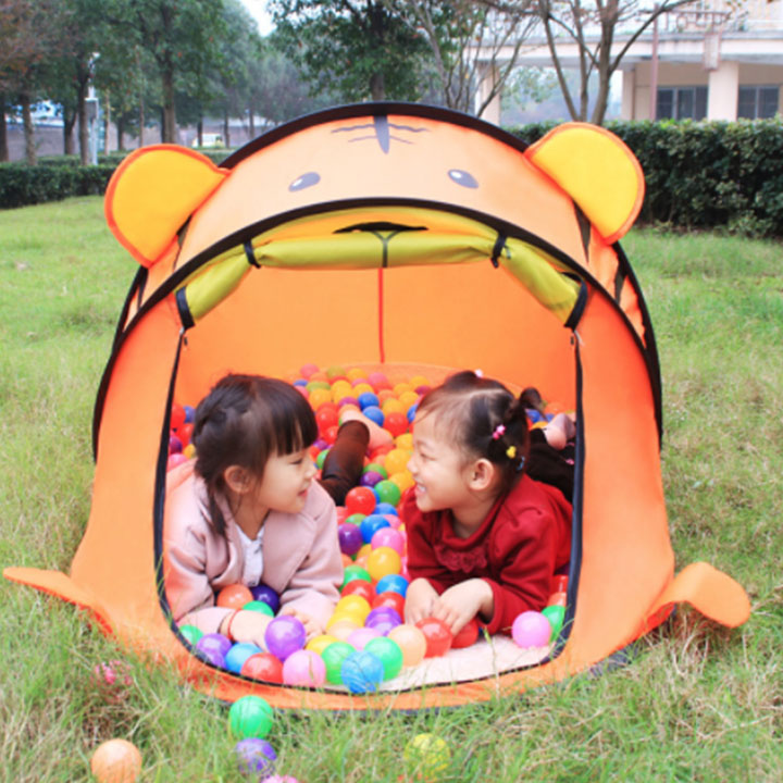 Lều Bóng Trẻ Em Tự Bung Hình Thú Cho Bé Trai Và Bé Gái