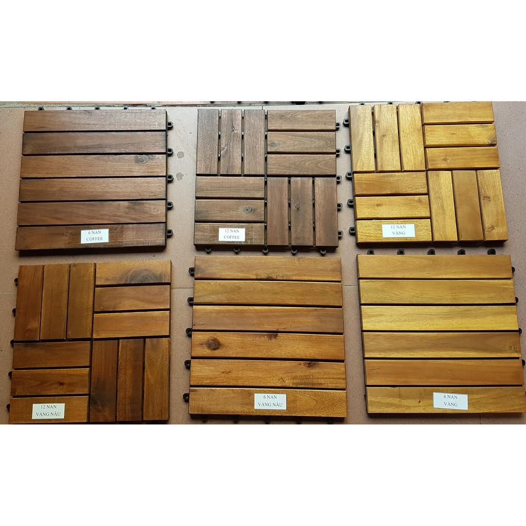 5 viên gỗ tự nhiên vỉ nhựa ngoài trời