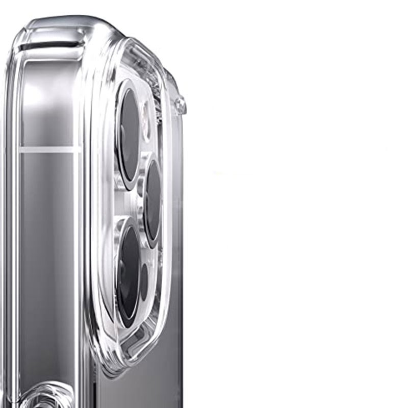 Ốp trong suốt âm thanh 6D chống sốc cho iphone 13 pro max/ 14 pro max - hàng chính hãng design