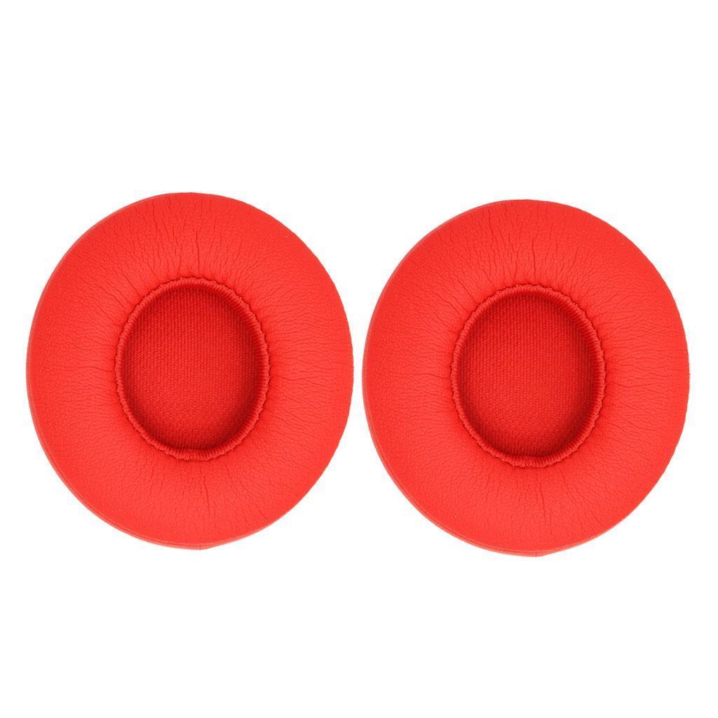 Premium Earpads Ear Tips Cushion Replacement Repair For Beats Solo Wireless 2.0 Headphone Orange