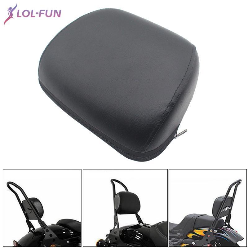 Đệm Tựa Lưng Bằng Da PU Thoải Mái Có Thể Tháo Rời Cho Xe Mô Tô Harley 883 1200 48