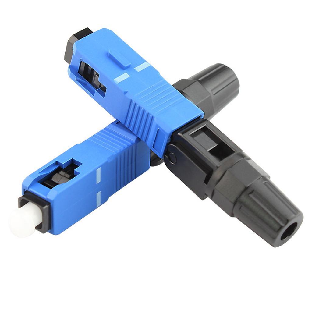 Optic Fiber Quick Cold Connector FTTH SC Singlemode Fast Connector 56mm