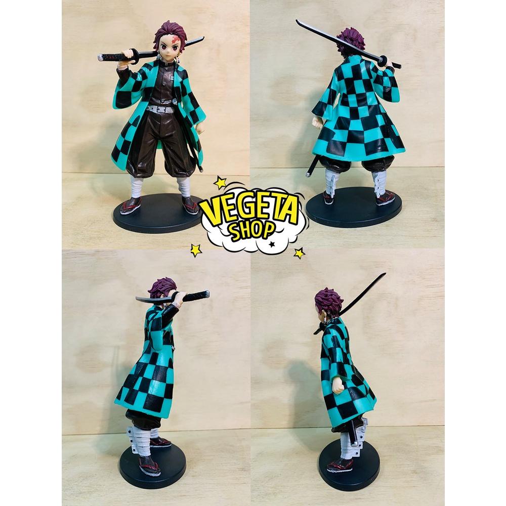 Mô hình Kimetsu No Yaiba - Mô hình thanh gươm diệt quỷ - Kamado Tanjiro - Tanjirou - Cao 16cm