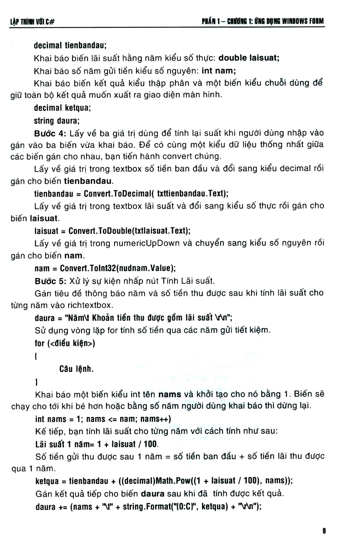 Lập Trình Với C# - STK