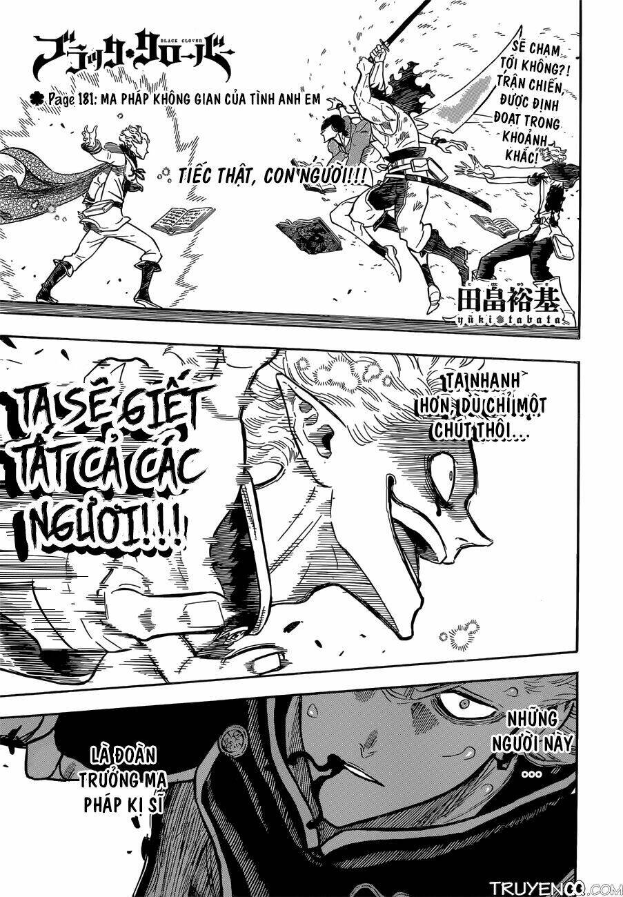 black clover - pháp sư không phép thuật chapter 181 2