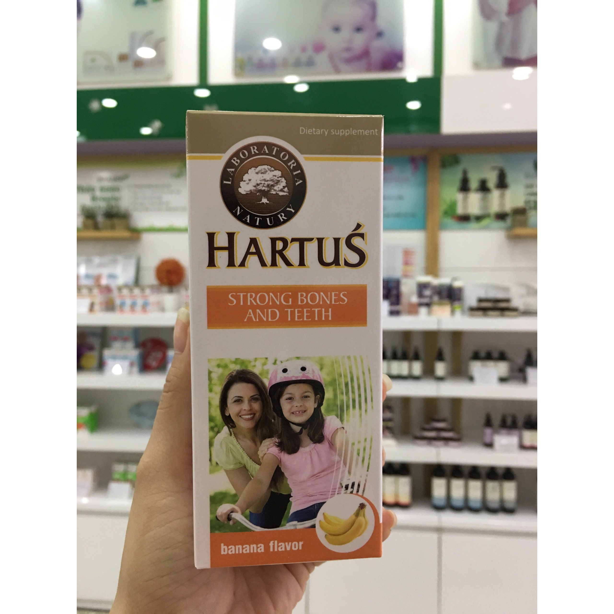 Hartus Strong Bones And Teeth - Bổ Sung Canxi Cho Trẻ Từ 4 Tháng Tuổi