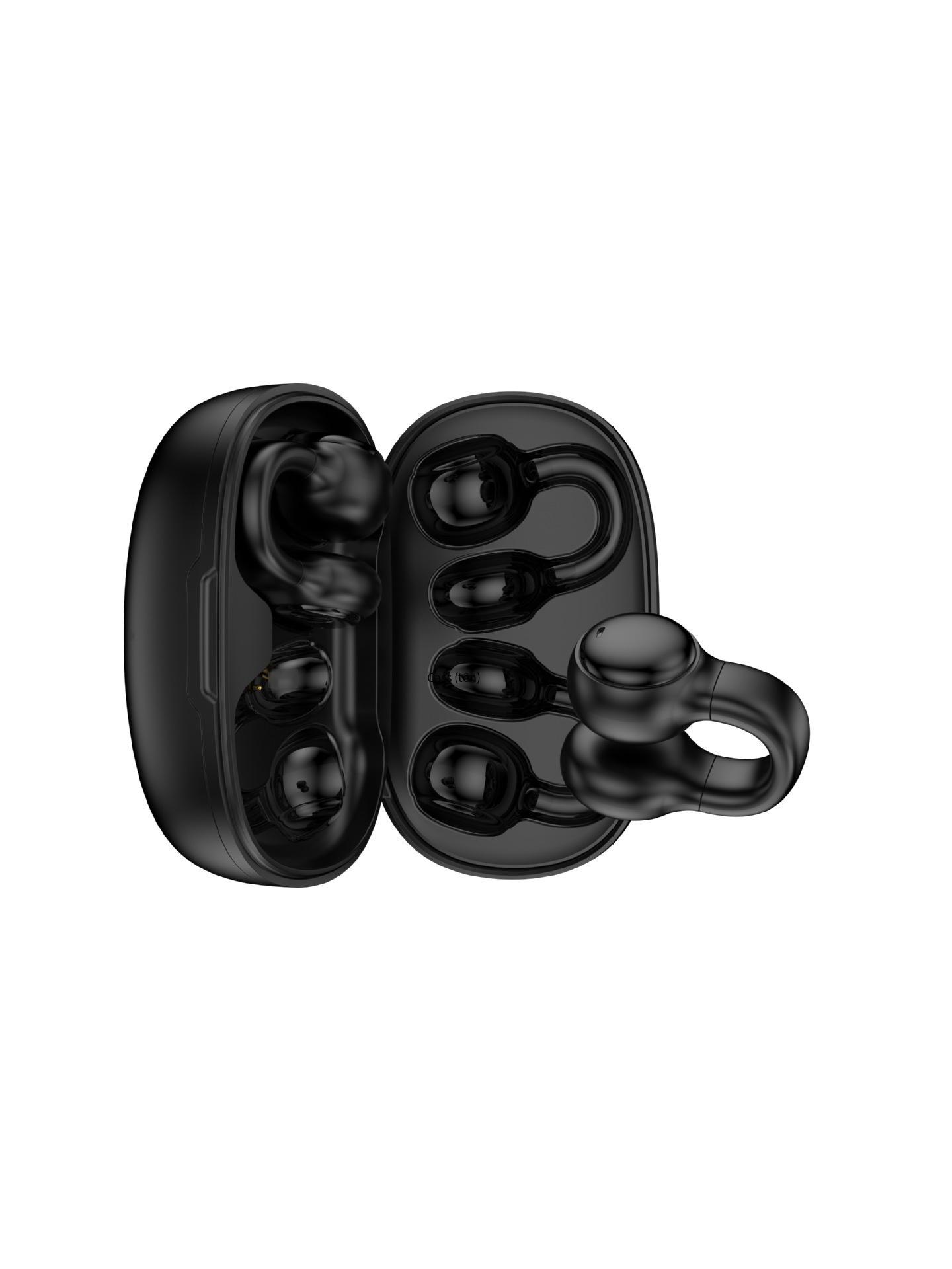 Phong cách mới nhất truyền không khí đến kẹp tai nghe Bluetooth Tai nghe Bluetooth thời lượng pin siêu dài không đau khi đeo tai nghe chơi game