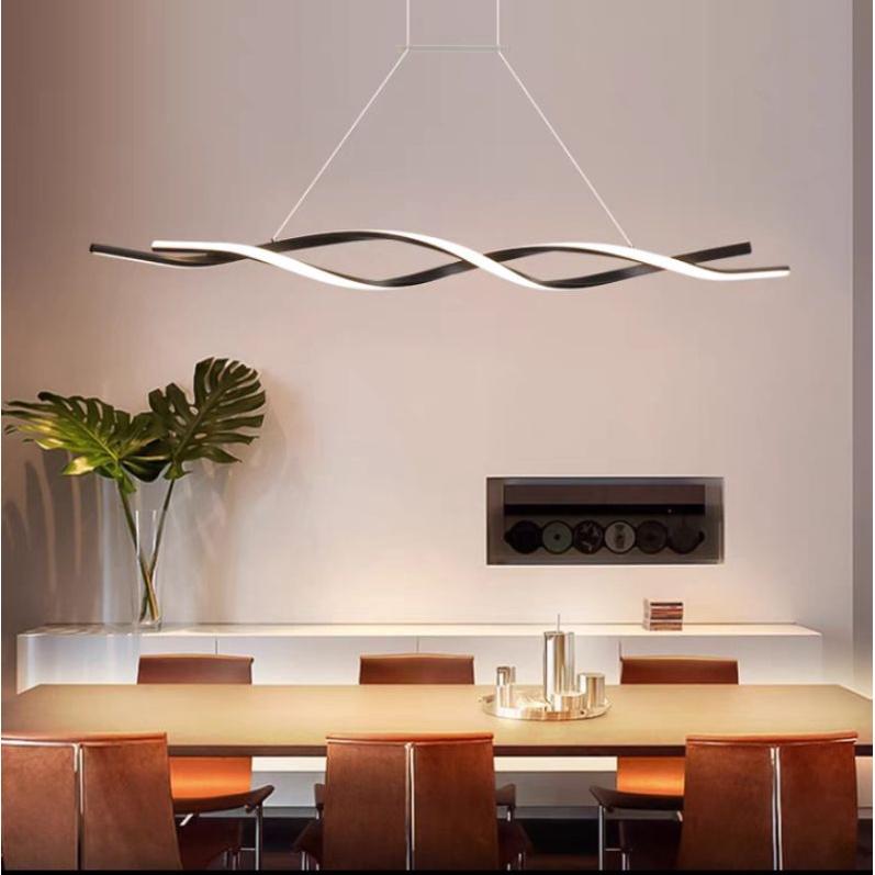 Đèn thả trang trí 3 chế độ ánh sáng, phong cách Bắc Âu sang trọng, đèn bàn ăn, T08