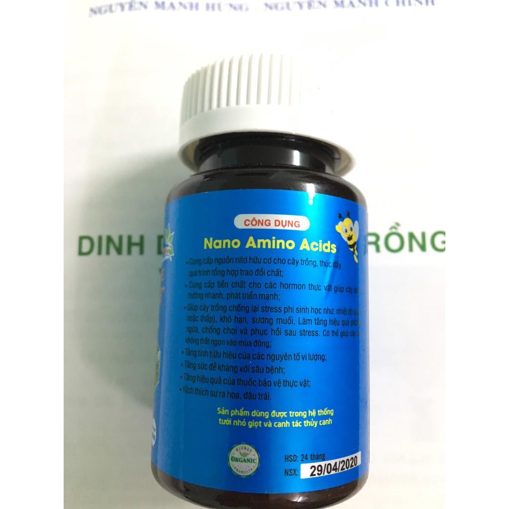 Phân bón hữu cơ Nano Cao Cấp BIOBEE ORGANIC PLUS lọ 100ml