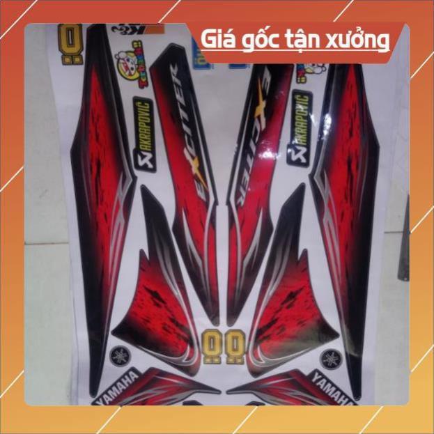 Tem rời ex 2006 đỏ đen