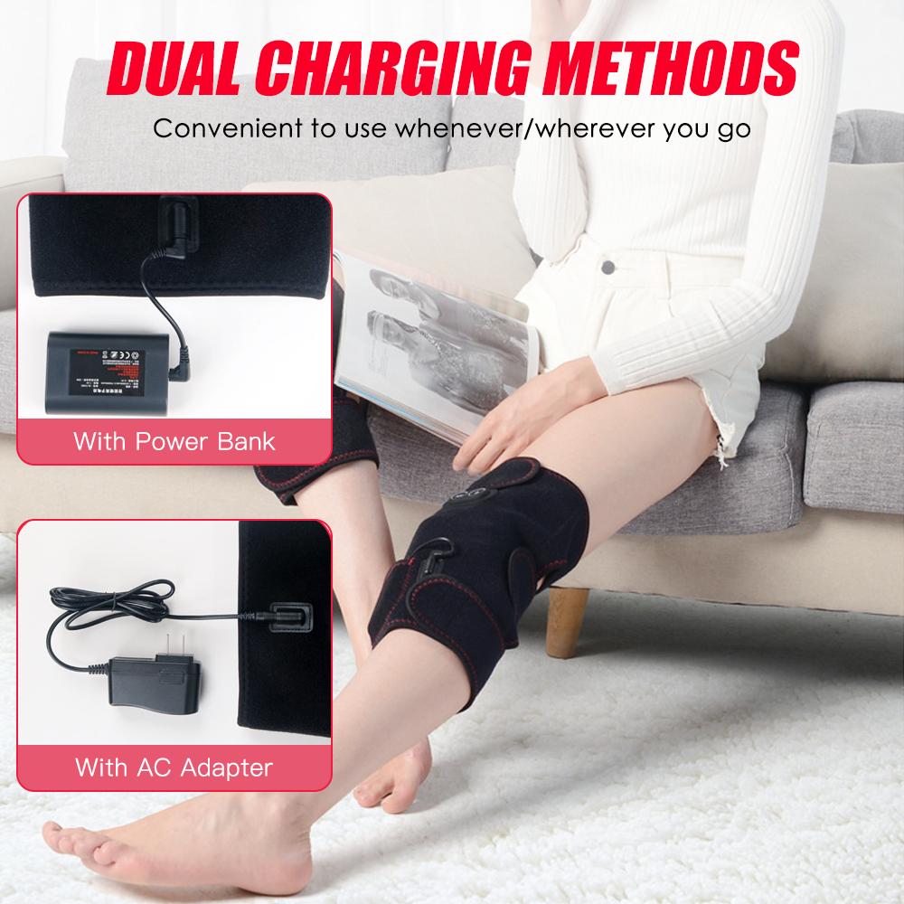 Dây đeo đầu gối có tác dụng sưởi ấm, xoa bóp bằng tia hồng ngoại