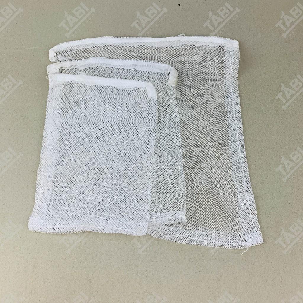 Túi Lưới Đựng San Hô, Nham Thạch, Matrix, Sứ Lọc Cho Hồ Cá Có Dây Kéo